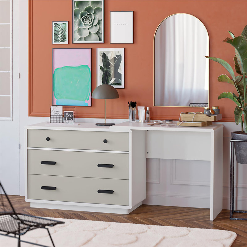 Commode 3 tiroirs et bureau