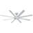 Hydra 8 - Blade Indoor/Outdoor LED Smart Ceiling Fan With Wall Control and Light Kit Included, Works With Alexa and iOS or Android App-32650310-32650309