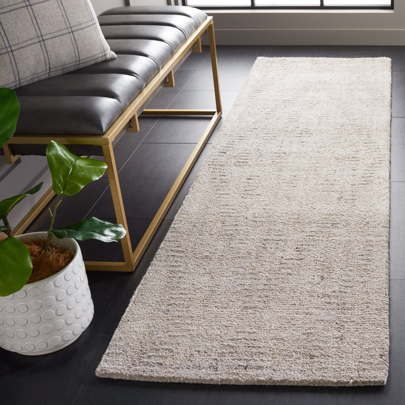 Abstract Hand Tufted Performance Rug, Runner 2'3" x 8'