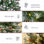 Arbre de Noël artificiel pré-éclairé enneigé-679207020
