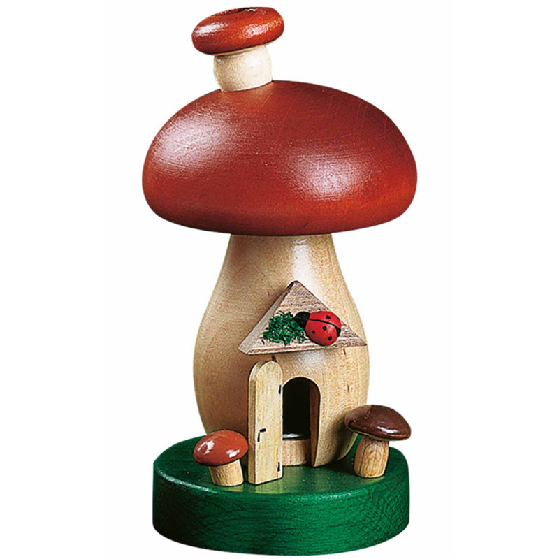 Maison champignon de brûleur richard glaesser encens