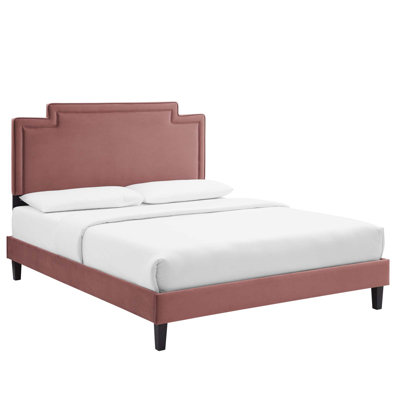 Modway Liva Performance Velvet Bed