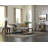 Brookside Modern Beach House Wooden Metal Concrete Coating Console Media Table With An Open Shelf-542305059