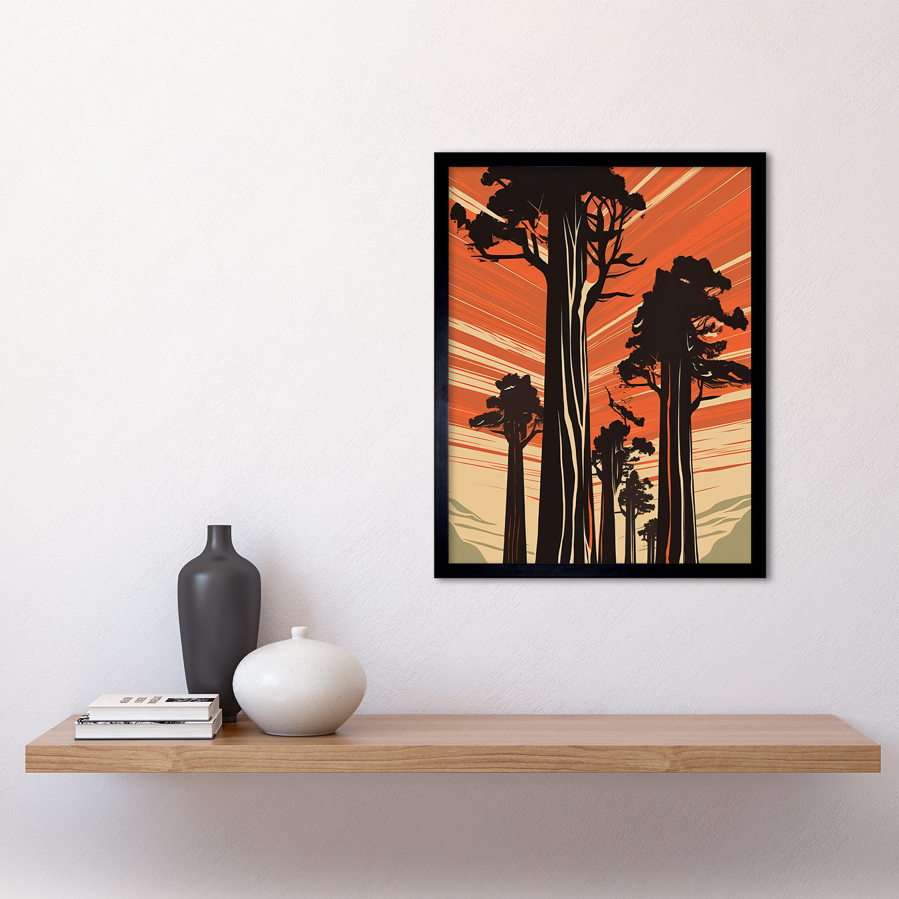 Marlow Home Co. Sequoia National Forest Large Tree - Print | Wayfair.co.uk