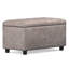 Banc repose-pieds avec rangement caché Cosmopolitan-1887797779