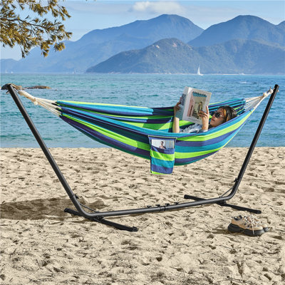Apsar Double Classic Hammock with Stand