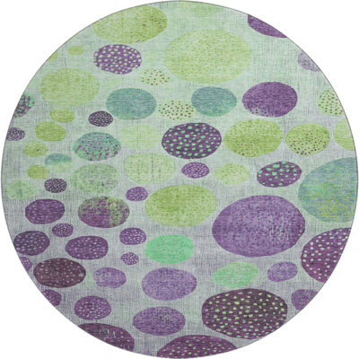 Premium Machine Washable Mayfield AMF1899 Geometric Rug