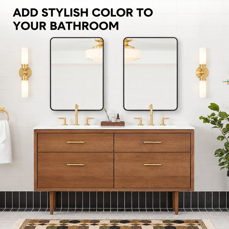 Rectangle Wall Makeup / Shaving Mirror