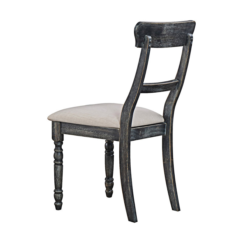 Chaise d'appoint rembourrée (ensemble de 2)
