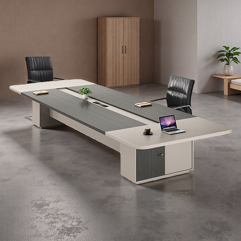 Table de conférence simple et moderne, H 29,52 po x L 86,61 po x l 39,37 po
