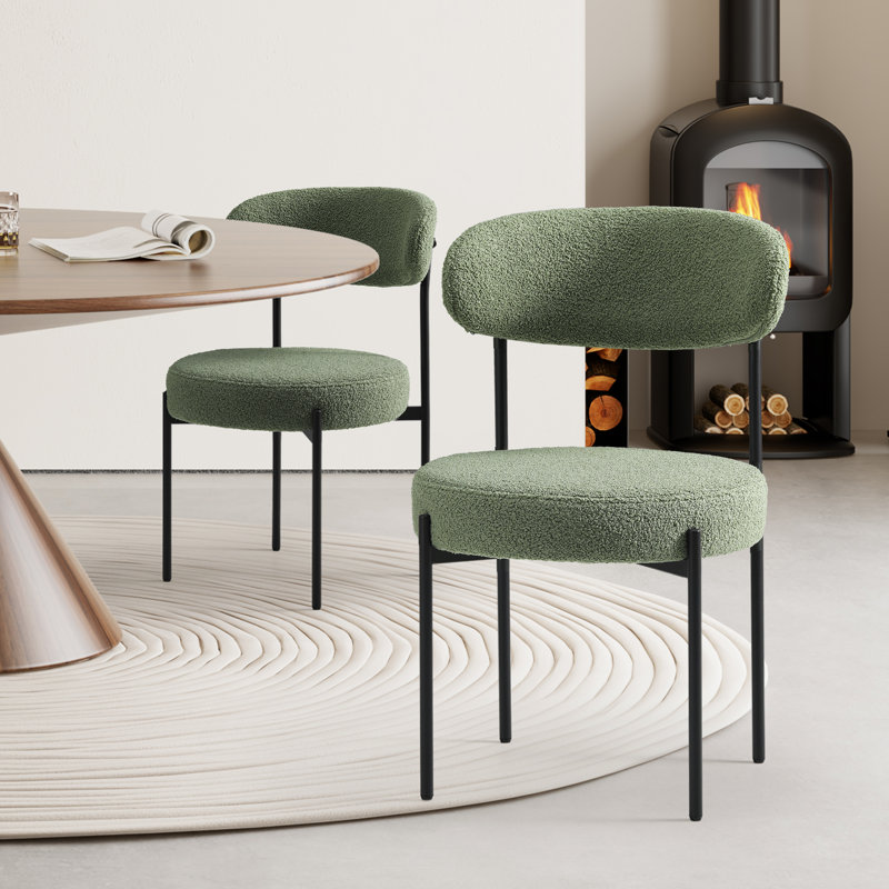 Chaise d'appoint Bayville, Vert clair