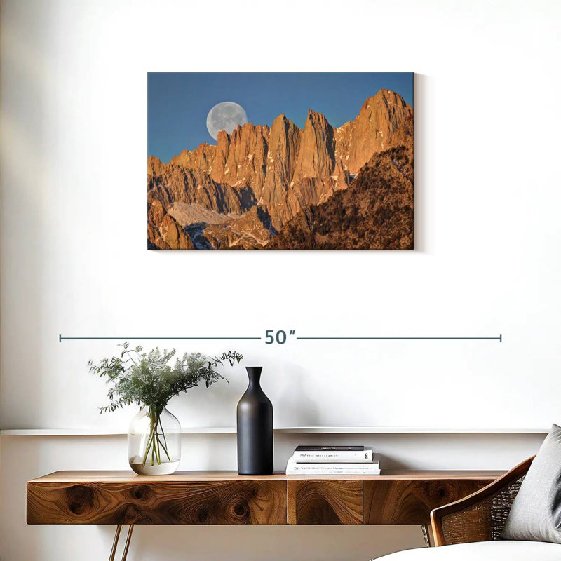 Alvord Mt. Whitney Supermoon, H 20 po x l 30 po