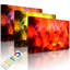 Charcoal Fire by No - Wrapped Canvas Print-49671774-49671773