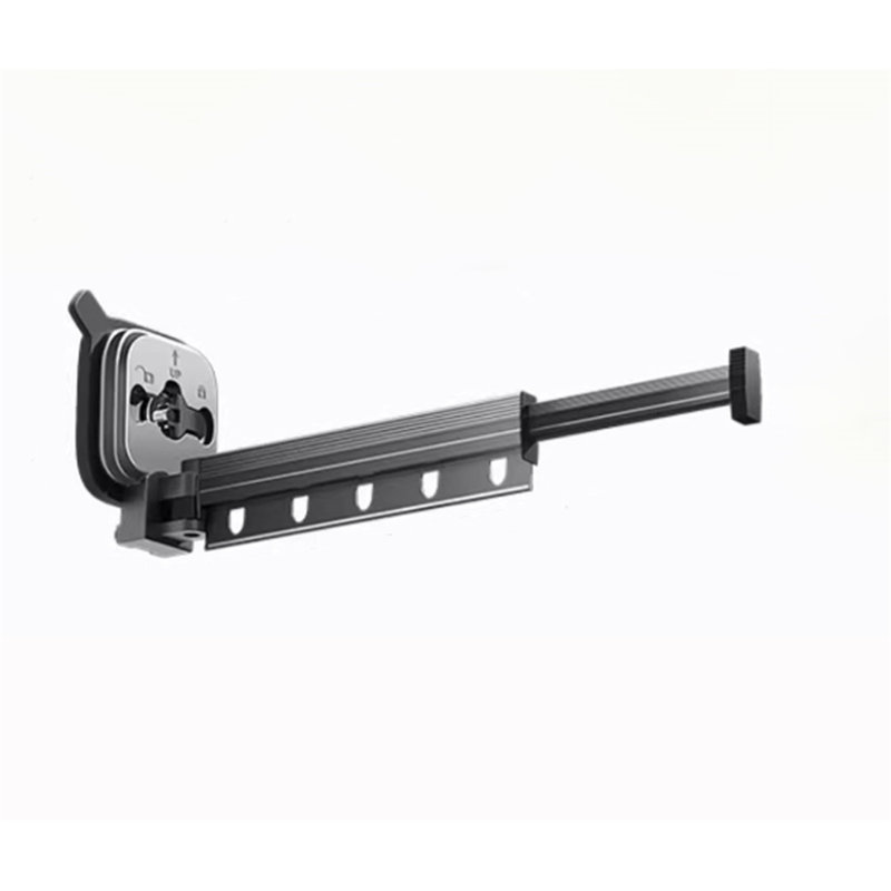 Suction Cup Invisible Folding Clothes Rack