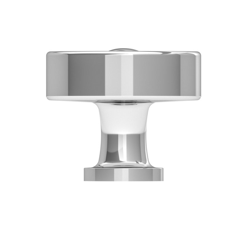 Poignée champignon 1 3/8 po de diamètre, Chrome
