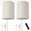 Virve Iron Plug-in Flush Mounted Sconce-2146582951