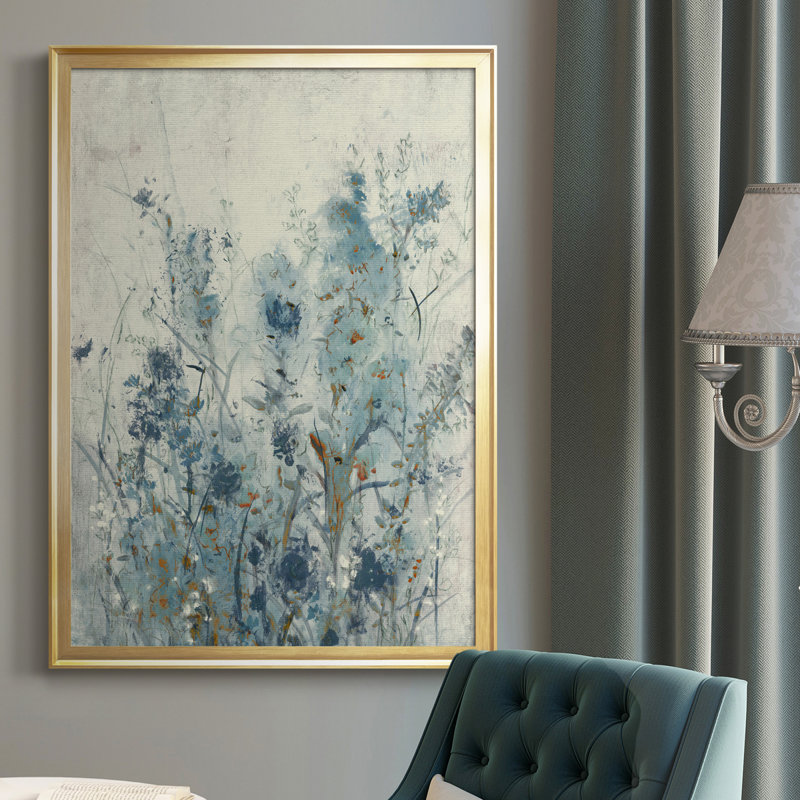 " UA CH Blue Spring II ", 30.5" H x 22.5" W x 1" D, Gold