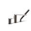 Composed Deck-Mount Bath Faucet With Handshower-1468736356