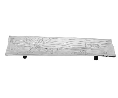Rosecliff Heights Flint Aluminum Platter