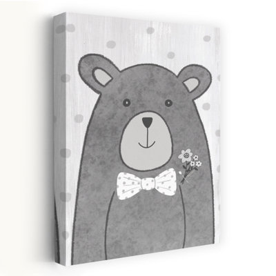 Petit ours fantaisiste, art contemporain
