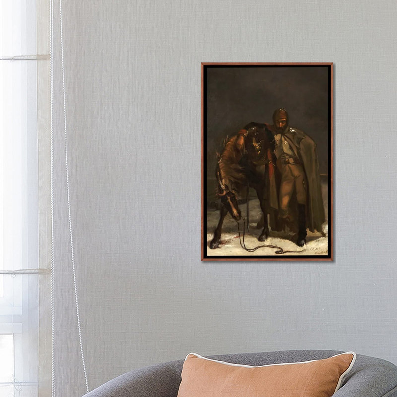 Print, 66.04 cm H x 45.72cm W x 4.445cm D, Classic Wood