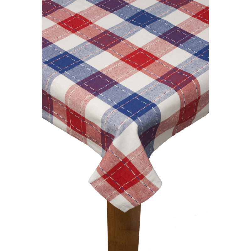 Audra Plaid Tablecloth, 84" L x 60" W