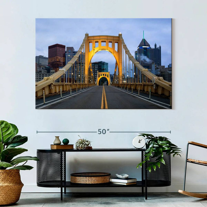 Mehar Roberto Clemente Bridge, 34" H x 51" W