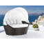 Ines 164cm Wide Patio Daybed with Cushions
