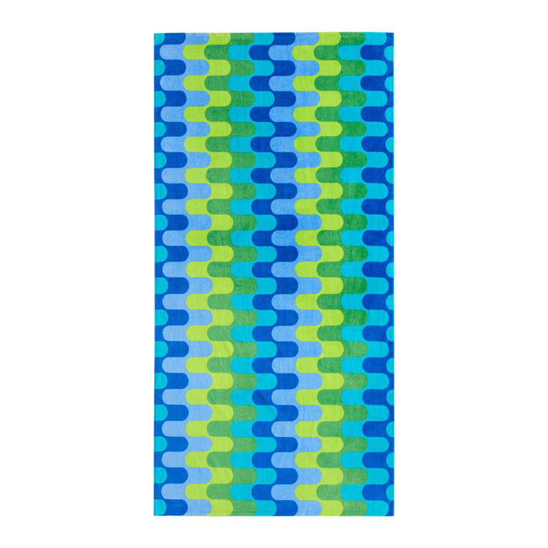 Serviette de plage Jonathan Adler Bargello