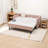 Twin Size Velvet Daybed with Trundle, Modern Diamond Tufted Sleeper Sofa-14731843