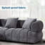 Canapé avec repose-pieds l 86,61 po-627404185
