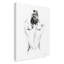 Wrapped Canvas Wall Art - Ethan Harper 'Back Study I' Wall Art for Living Room, Bedroom, or Office Décor - 24x32-585790142