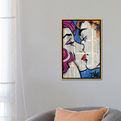 « True pop Kiss » par Loui Jover-impression d’art graphique
