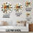 Teak Dragonfly Ethereal Flight Geometric - Animals Black Face Wall Clock-719425781