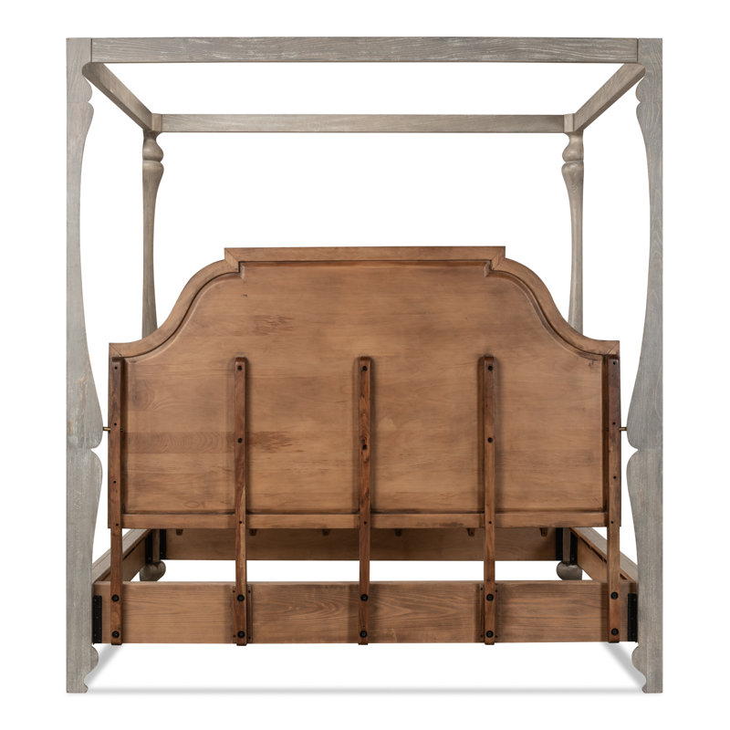 Madeline Solid Wood Canopy Bed