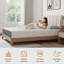 Matelas en mousse viscoélastique gélifiée de refroidissement moyen de 8 po dans une boîte, confort soulageant la pression, certifié CertiPUR-US-859826830