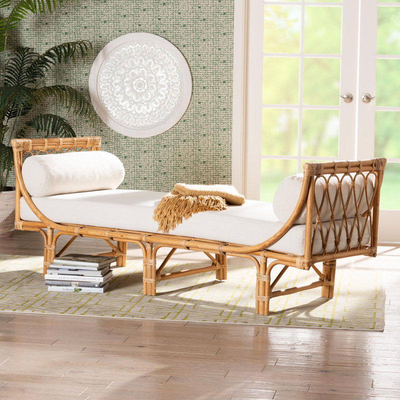 Conon Modern Bohemian Rattan Daybed