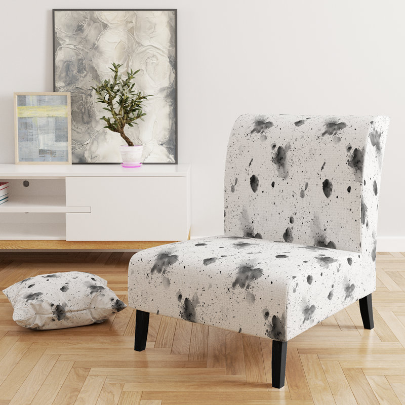 Fauteuil de chambre Abstract, Pantoufle sans accoudoirs