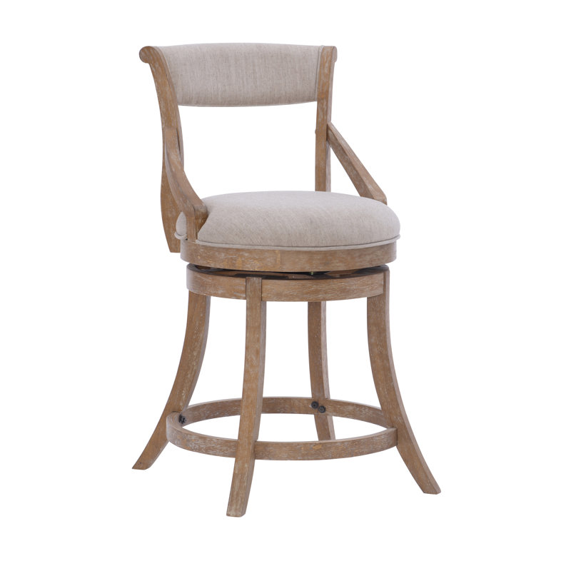 Tabouret de bar et de comptoir Michele, Tabouret de comptoir (assise de 26 po de hauteur)