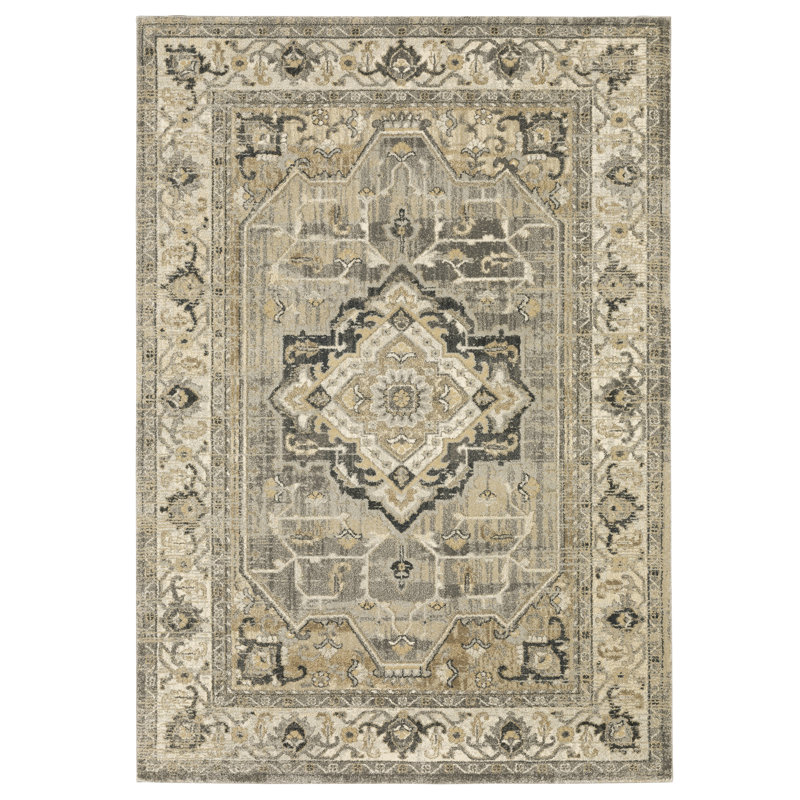 Caryll Oriental Indoor Rug, Rectangle 5'3" x 7'7"