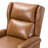 Allan Faux Leather Swivel Rocker Manual Recliner-79353510
