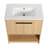 Bathroom Vanity with Ceramic Sink-724299274