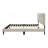 Queen Sized Upholstered Bed In A Box W/ Usb