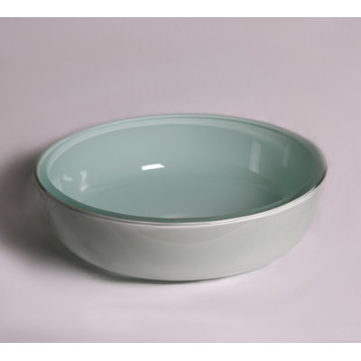 Legion Furniture 16.5'' Frosted Glass Circular Bathroom Sink