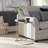Zaily Iron Top End Table