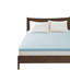 Surmatelas en mousse viscoélastique imprégnée de gel avec couvercle rafraîchissant Gracie Mills Henrietta-939951833
