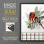 Reproduction encadrée de la collection Winter visiteur B - bois massif-300976794-300976998