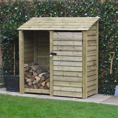 6ft. x 3ft. Log & Tool Store, Double Bay Multi Store