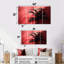 Kayenta - ensemble de reproduction d'art mural palmiers et palmiers-107605397
