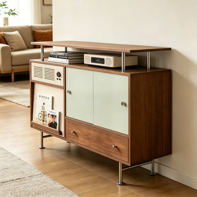 Table de buffet stratifiée à blocs de couleur réglable